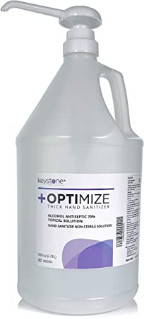 Photo 1 of +Optimize Hand Sanitizer 1 gal (128 fl oz) with pump
