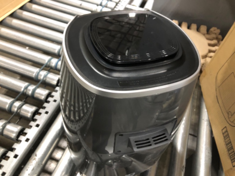 Photo 6 of Ninja AF150AMZ Air Fryer XL, 5.5 Qt. Capacity that can Air Fry, Air Roast, Bake, Reheat & Dehydrate, with Dishwasher Safe, Nonstick Basket & Crisper Plate and a Chef-Inspired Recipe Guide, Grey