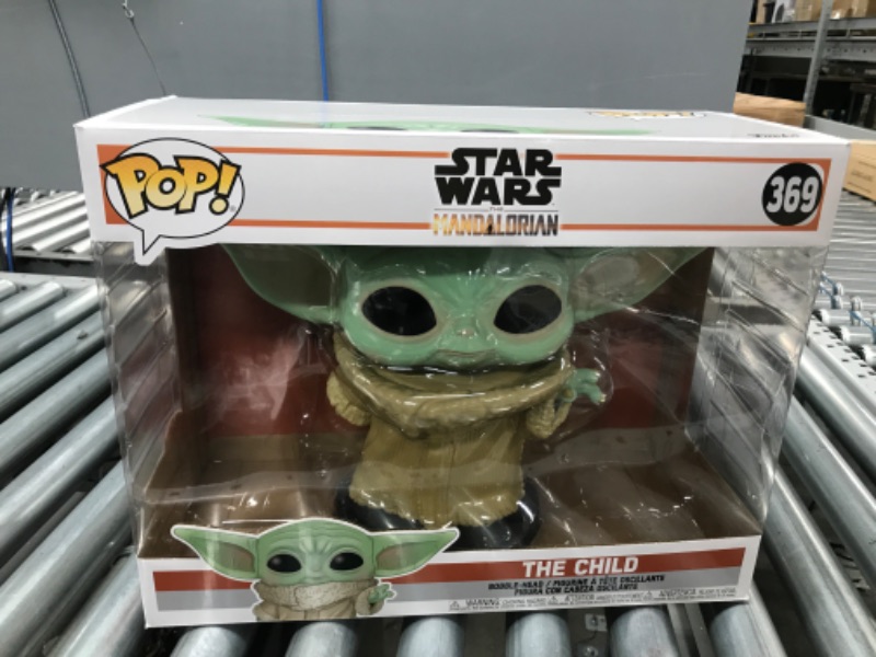 Photo 2 of Funko Pop! Star Wars: The Mandalorian - The Child, 10" Super Sized Pop!
