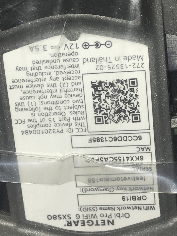 Photo 7 of NETGEAR Orbi Pro WiFi 6 Tri-band Mesh System (SXK80) | Router with 1 Satellite Extender for Business or Home | Coverage up to 6,000 sq. ft. and 60+ Devices | AX6000 802.11 AX (up to 6Gbps)