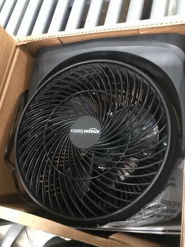 Photo 2 of Amazon Basics 3 Speed Small Room Air Circulator Fan, 11-Inch 11-Inch Air Circulator Fan