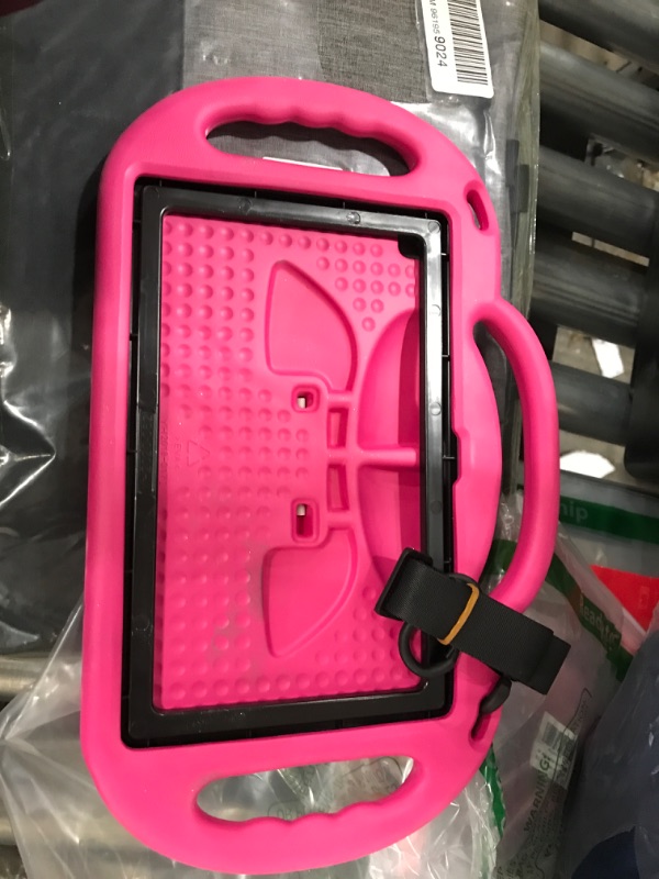 Photo 1 of MOXOTEK Samsung Galaxy Tab A7 10.4" 2020 Kids Case, Shockproof Handle Stand Protective Case with Shoulder Strap Case for Galaxy Tab A7 10.4 inch 2020 Tablet (SM-T500/T505/T507), Pink