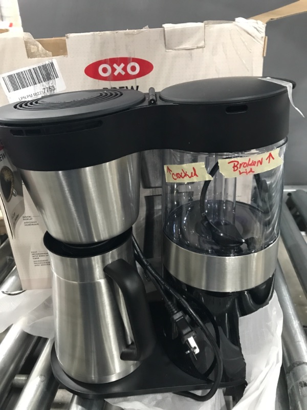 Photo 3 of OXO Brew 9 Cup Stainless Steel Coffee Maker 9 Cup Coffee Maker