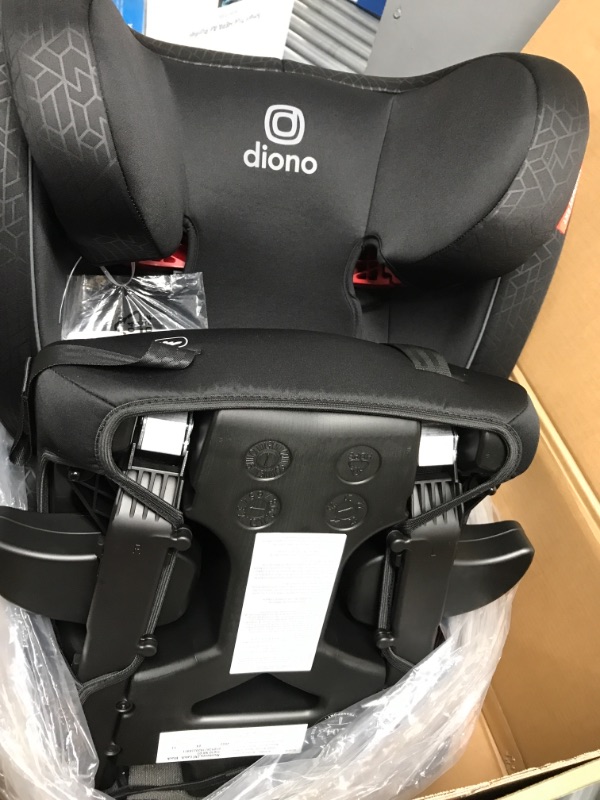 Photo 3 of Diono Monterey 2XT Latch 2-in-1 Expandable Booster Car Seat Black
