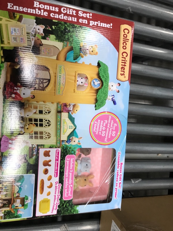 Photo 1 of Calico Critters Country Tree School Gift Set Dollhouse Playset with Figures Furniture and Accessories
