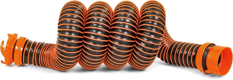 Photo 1 of Camco - 39865 RhinoEXTREME 5ft RV Sewer Hose Extension Kit with Swivel Fitting, Extend your Sewer Hose to Fit Your Needs, Crush Resistant
