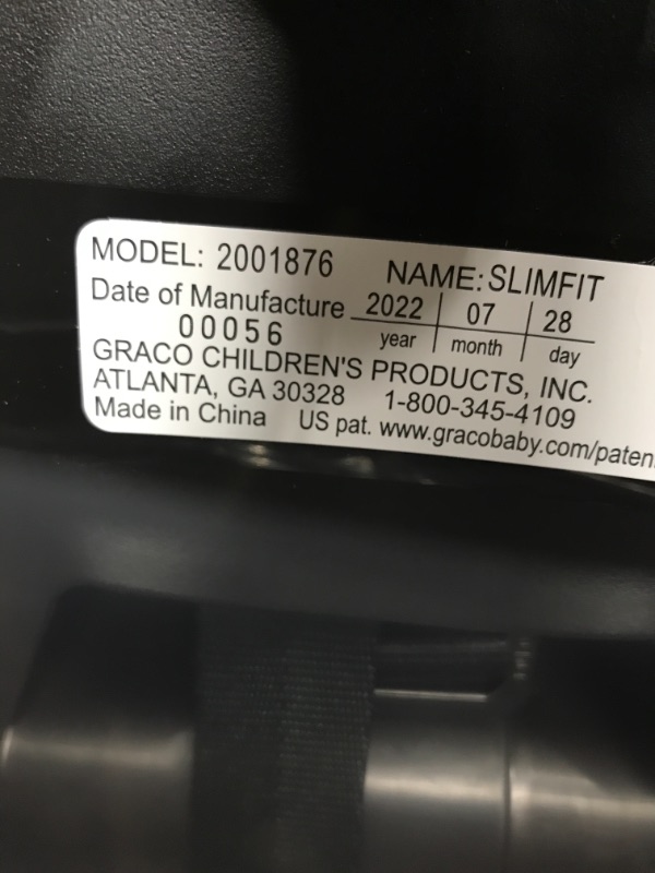 Photo 3 of Graco - Slimfit All-in-One Convertible Car Seat, Darcie