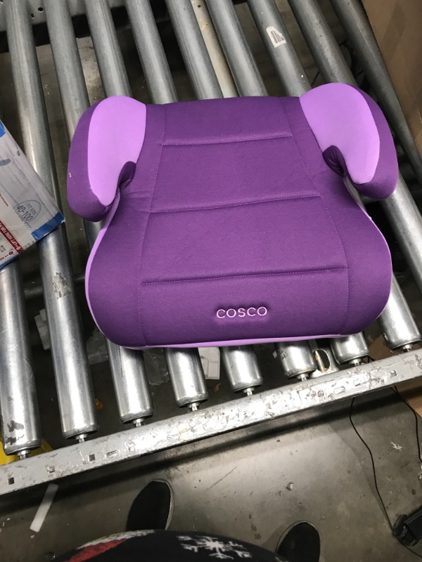 Photo 2 of Cosco Topside Child Safe Belt Positioned Backless Booster Car Seat, Purple Grape