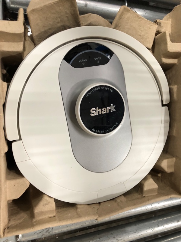 Photo 3 of **used, needs cleaning**Shark AV2511AE AI Robot Vacuum with XL Self-Empty Base, Bagless, 60-Day Capacity, LIDAR Navigation, Home Mapping, Silver & Black 60-Day Capacity + 2nd Generation