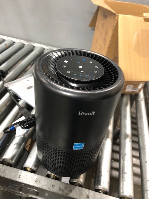 Photo 3 of **makes sound when on**
LEVOIT Air Purifiers for Home, Smart WiFi Alexa Control, H13 True HEPA Filter for Allergies, Pets, Smoke, Dust, Pollen, Ozone Free, 24db Quiet Cleaner
