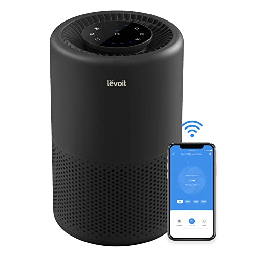 Photo 1 of **makes sound when on**
LEVOIT Air Purifiers for Home, Smart WiFi Alexa Control, H13 True HEPA Filter for Allergies, Pets, Smoke, Dust, Pollen, Ozone Free, 24db Quiet Cleaner
