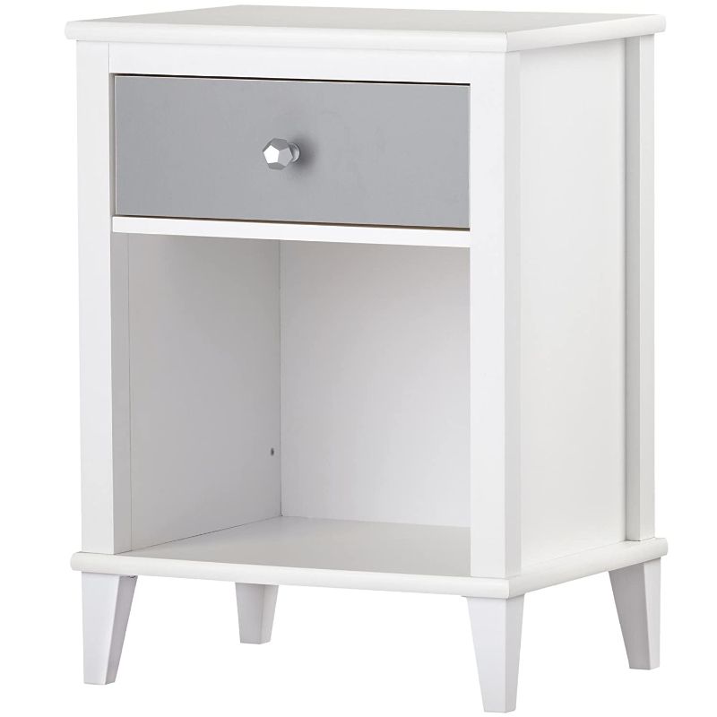 Photo 1 of **used, loose hardware**
Little Seeds Monarch Hill Poppy Nightstand, White/Gray

