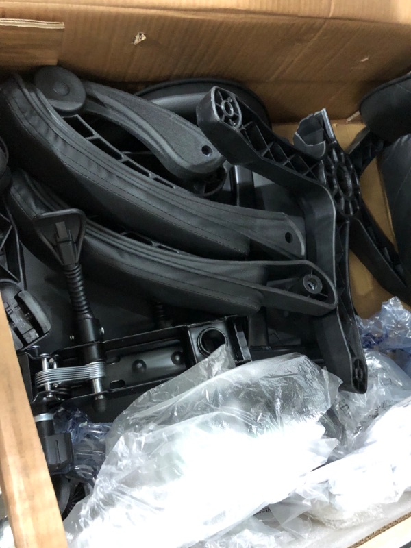 Photo 1 of **damaged leg, parts only**
Gaming chair Black Color?Lite, Wide
