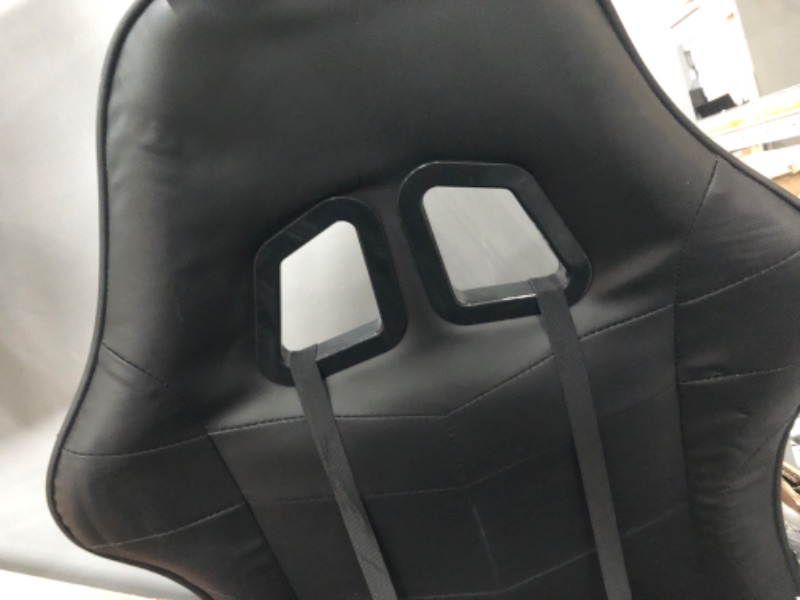 Photo 8 of **damaged leg, parts only**
Gaming chair Black Color?Lite, Wide
