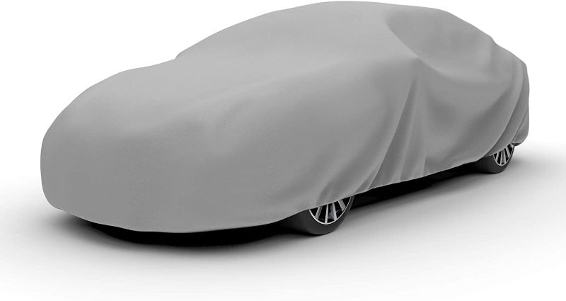 Photo 1 of Budge Lite Car Cover Dirtproof, Scratch Resistant, Breathable, Dustproof, Car Cover Fits Sedans up to 16'8", Gray size 3 