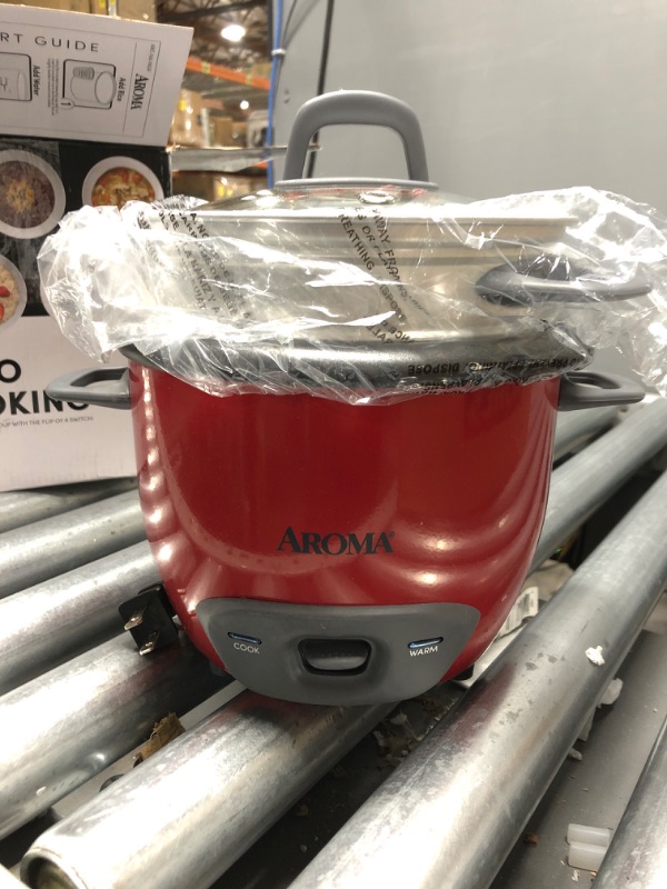 Photo 2 of Aroma 6-Cup Rice Cooker and Food Steamer