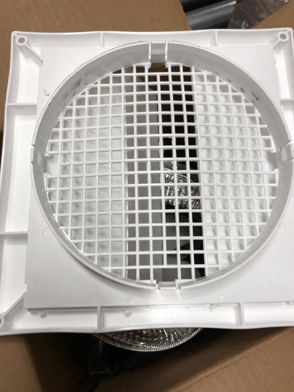 Photo 1 of Broan-NuTone 512M Through-the-Wall Ventilation Fan White Cover, 6-Inch 70 CFM 6.0 Sones
