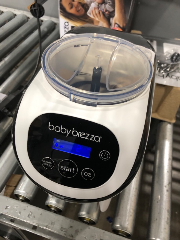 Photo 3 of Baby Brezza Formula Pro Mini Baby Formula Maker – Small Baby Formula Mixer Machine Fits Small Spaces and is Portable for Travel– Bottle Makers Makes The Perfect Bottle for Your Infant On The Go