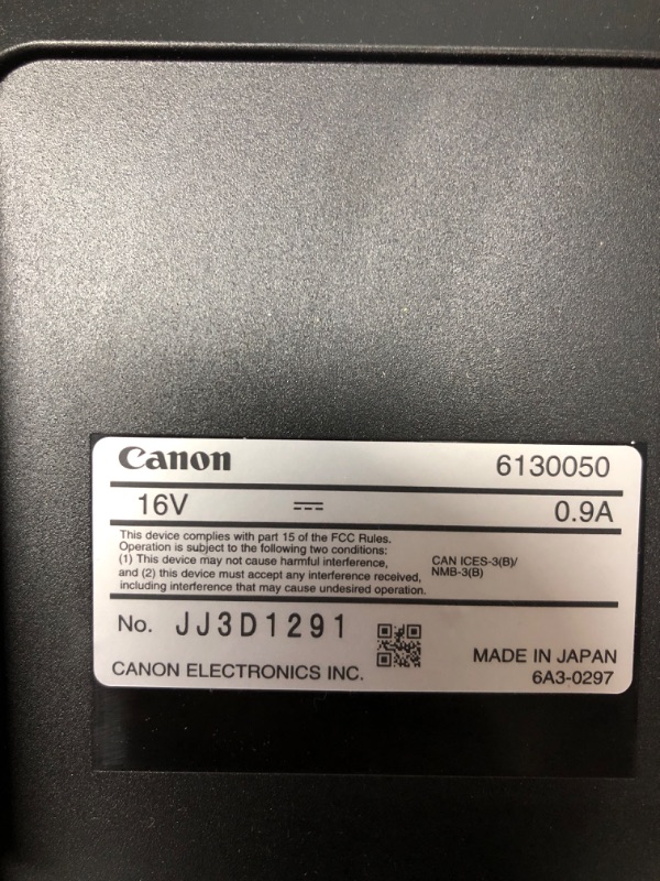 Photo 3 of Canon imageFORMULA DR-C225 II Office Document Scanner