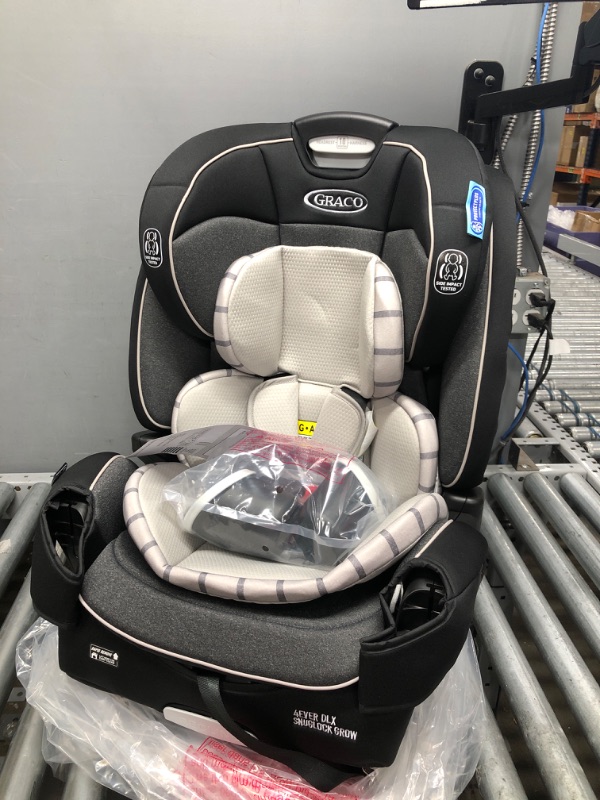 Photo 2 of Graco 4Ever DLX SnugLock Grow 4-in-1 Car Seat | 10 Years of Use with 1 Car Seat, Featuring Easy Installation and Expandable Backrest, Maison