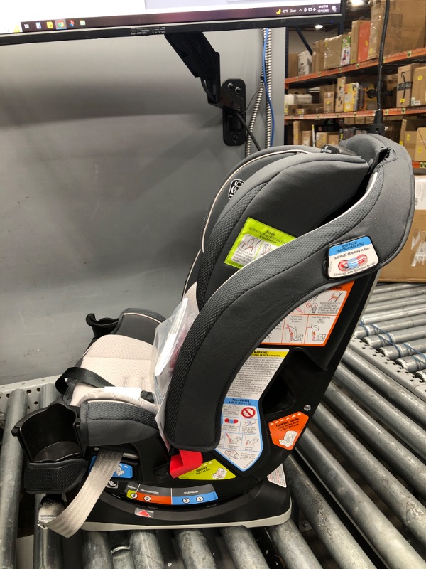 Photo 3 of Graco Slimfit 3 in 1 Car Seat | Slim & Comfy Design Saves Space in Your Back Seat, Redmond