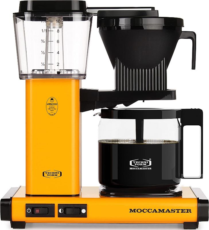 Photo 1 of Technivorm Moccamaster 59608 KBG. 10-Cup Coffee Maker, 40 oz, Yellow Pepper
