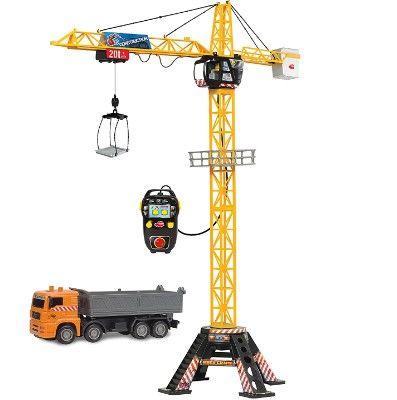 Photo 1 of Dickie Toys 48" Mega Crane and Truck Vehicle and Playset
