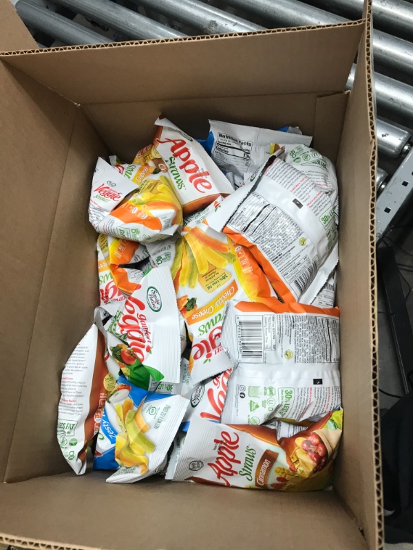 Photo 1 of Sensible Portions Veggie Straws, Snack Size Variety Pack, Sea Salt, Ranch, Cheddar, Apple Cinnamon, 1 Oz, Pack of 24
