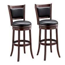 Photo 1 of Ball & Cast Bar Height, Pack of 2 Swivel Stool, 29-Inch,2-Pack, Cappuccino
