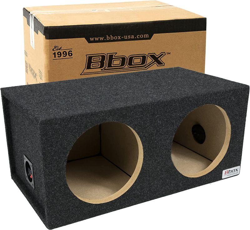 Photo 1 of BBox E10D Dual 10" Sealed Carpeted Subwoofer Enclosure
