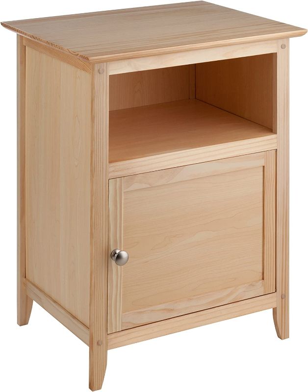 Photo 1 of Winsome Wood Henry Accent Table, Natural
