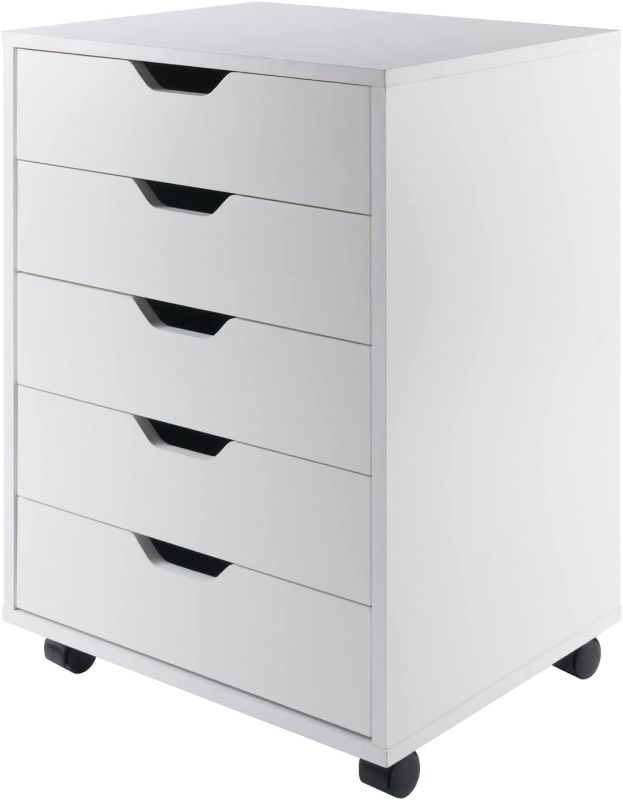 Photo 1 of ***SEE NOTES*** Winsome Halifax Storage/Organization, 5 drawer, White
