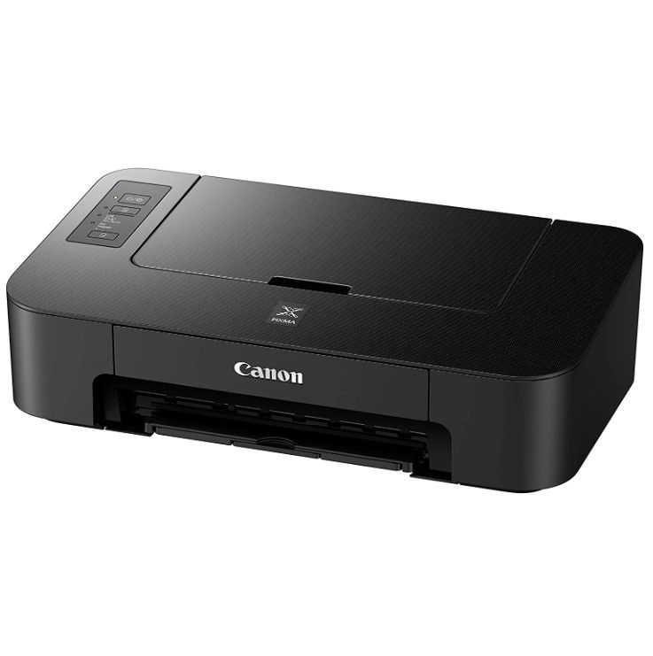 Photo 1 of Canon PIXMA TS202 Inkjet Photo Printer, Black, USB Connectivity (USB Cable Not Included)