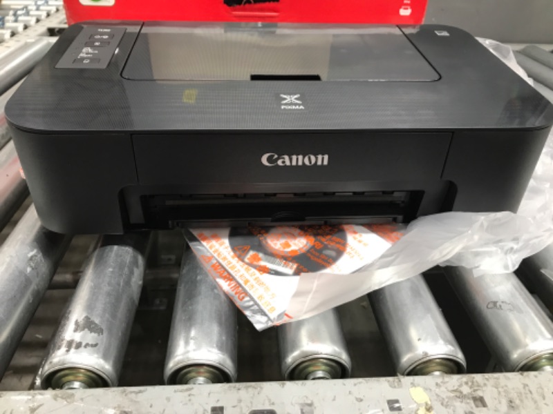 Photo 3 of ***SEE NOTE*** Canon PIXMA TS202 Inkjet Photo Printer, Black, USB Connectivity (USB Cable Not Included)