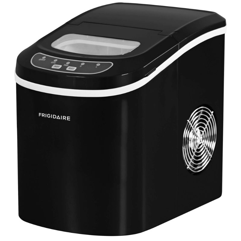 Photo 1 of FRIGIDAIRE EFIC101-BLACK Portable Compact Maker, 26 lb per Day, Ice Making Machine, Black
