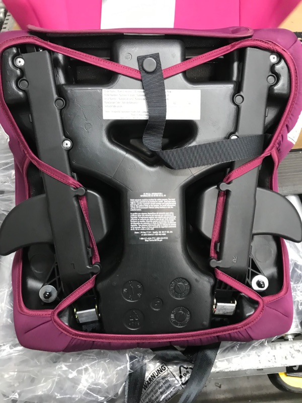 Photo 5 of Diono Cambria 2 XL, Dual Latch Connectors, 2-in-1 Belt Positioning Booster Seat, High-Back to Backless Booster with Space and Room to Grow, 8 Years 1 Booster Seat, Pink 2020 Pink