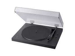 Photo 1 of Sony PS-LX310BT Belt Drive Turntable: Fully Automatic Wireless Vinyl Record Player with Bluetooth and USB Output Black