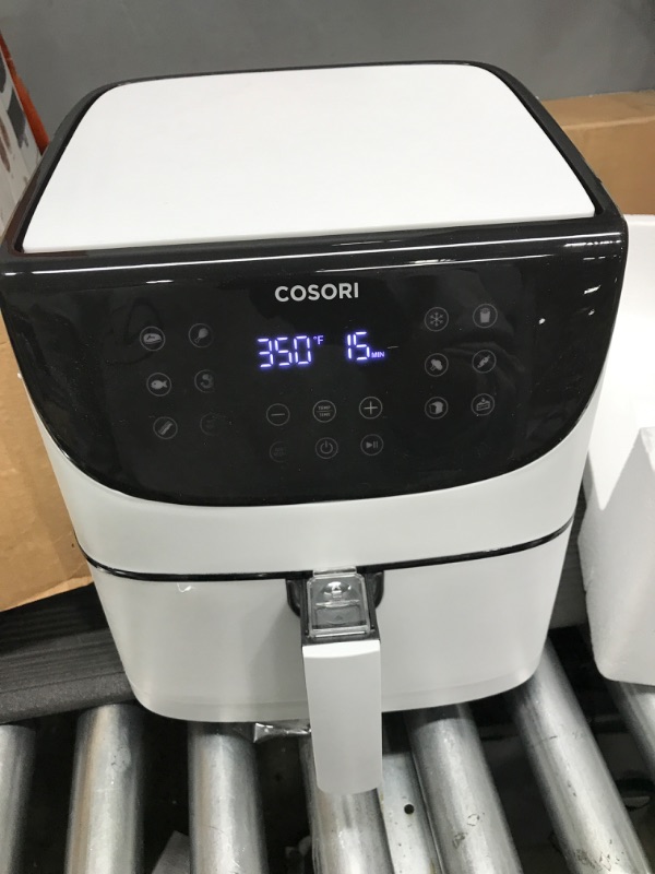Photo 1 of COSORI Air Fryer Max XL(100 Recipes) Digital Hot Oven Cooker, One Touch Screen with 13 Cooking Functions, Preheat and Shake Reminder, 5.8 QT, Creamy White Pro Creamy White