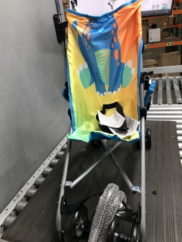 Photo 2 of Cosco Character Umbrella Stroller, Easy to Store Anywhere with its Compact Umbrella fold, Stewie Stegosaurus