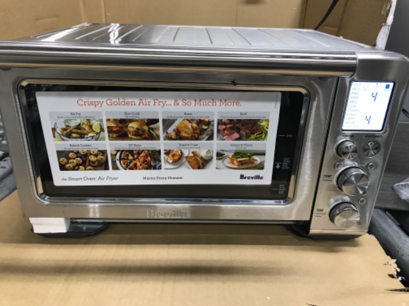 Photo 3 of ***SEE NOTES*** Breville Smart Oven Air Fryer Toaster Oven, Brushed Stainless Steel, BOV860BSS