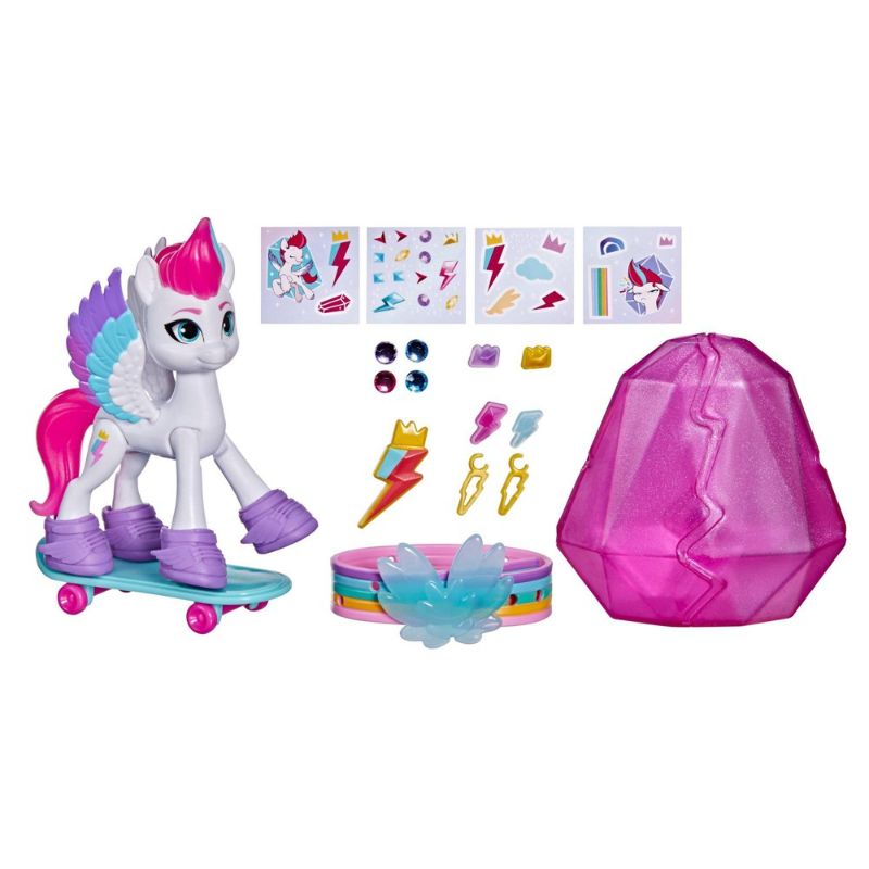 Photo 1 of My Little Pony: a New Generation MovieÿCrystal Adventure Zipp StormÿMini-Figure
