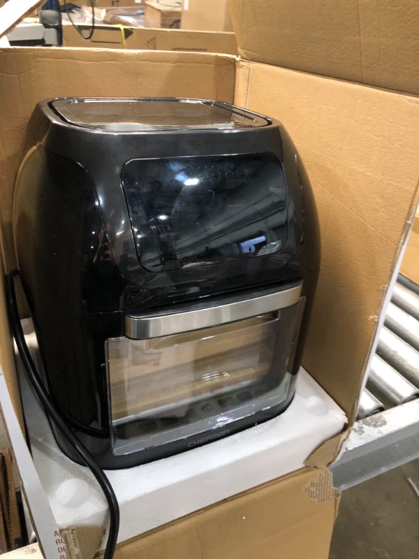 Photo 4 of **NOT FUNCTIONAL PARTS ONLY!! Chefman 10qt Multi-function Air Fryer - RJ38-10-RDO-V2