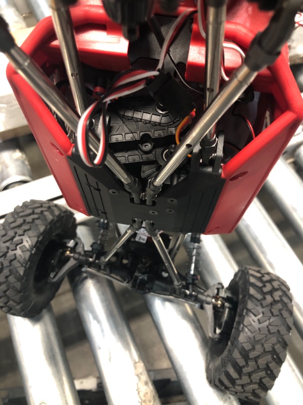 Photo 5 of Axial RC Truck 1/10 Capra 1.9 4WS Unlimited Trail Buggy RTR (Batteries and Charger Not Included), Red, AXI03022T1