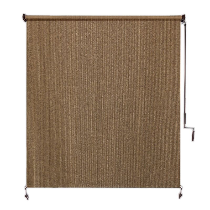 Photo 1 of `Gale Pacific 799870460068 95 Percent Exterior Shade 6 Ft. X 8 Ft. Walnut
