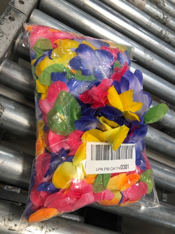 Photo 1 of Pack of 12 Hawaiian Leis Necklace Tropical Luau Hawaii 