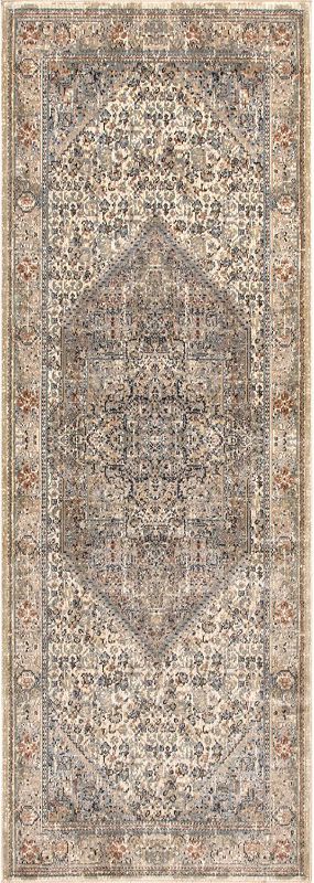 Photo 1 of 
nuLOOM Carol Medallion Runner Rug, 2' 6" x 6', Beige
Size:Beige
Color:2 ft (6 in) x 6 f