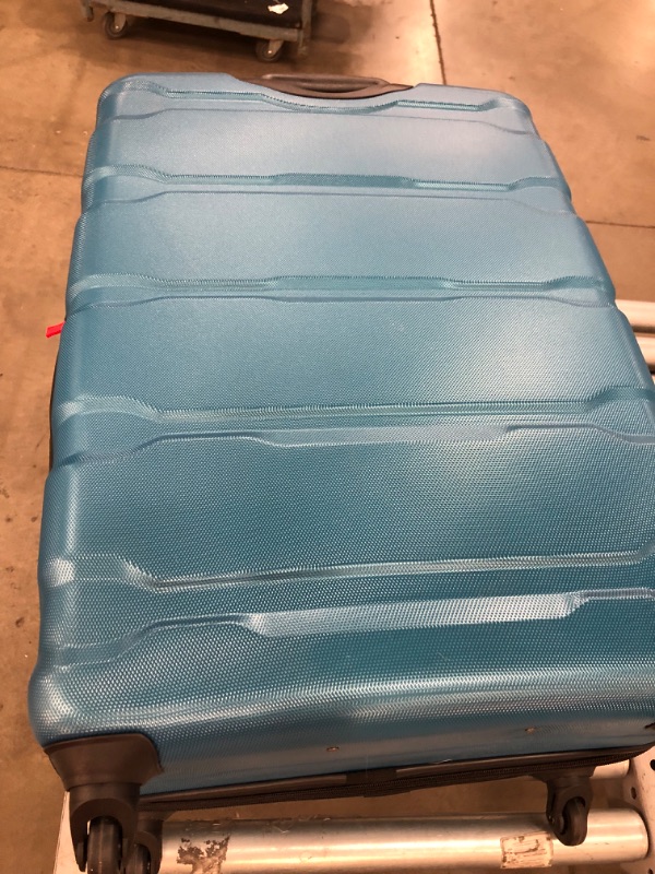 Photo 2 of 
Samsonite Omni PC Polycarbonate 4-Wheel Spinner Luggage, Caribbean Blue (68310-2479)
Size: 28in