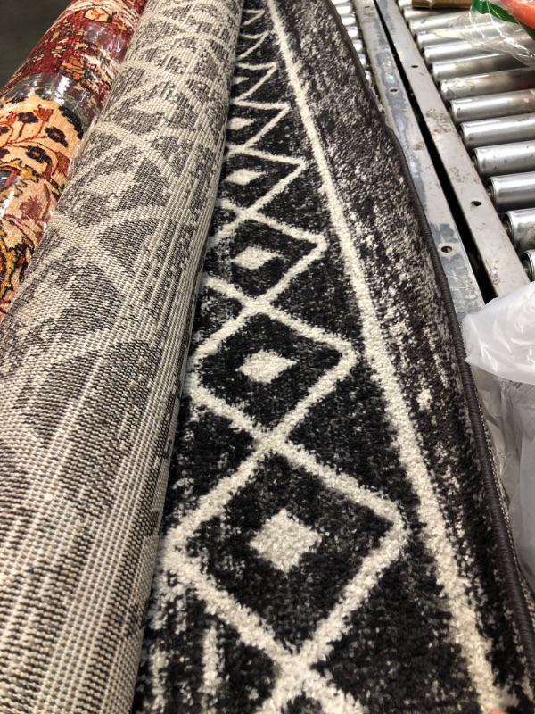 Photo 2 of 
Artistic Weavers Chester Boho Moroccan Area Rug,7-10" x 10-3", Black
Size:Black
Color:7-10 x 10-3