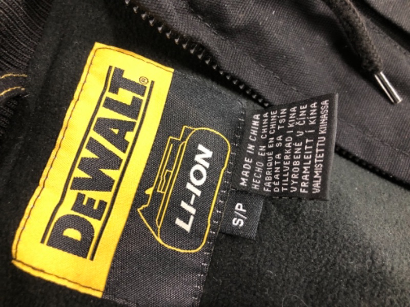 Photo 6 of DEWALT DCHJ076A Heated Heavy Duty Work Coat Kit with 2.0Ah Battery and Charger, S Small