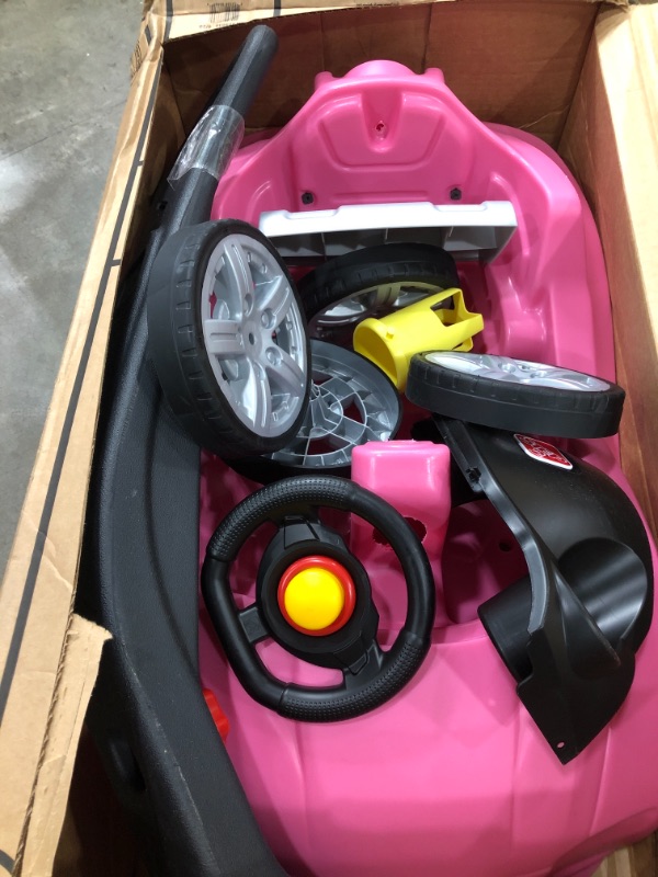 Photo 3 of Step2 Whisper Ride Cruiser Push Car, Pink